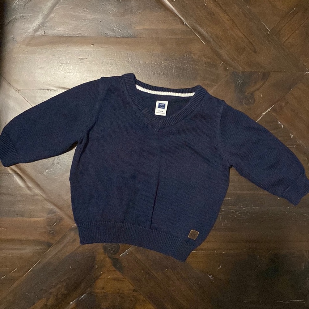 Janie and Jack v-neck sweater